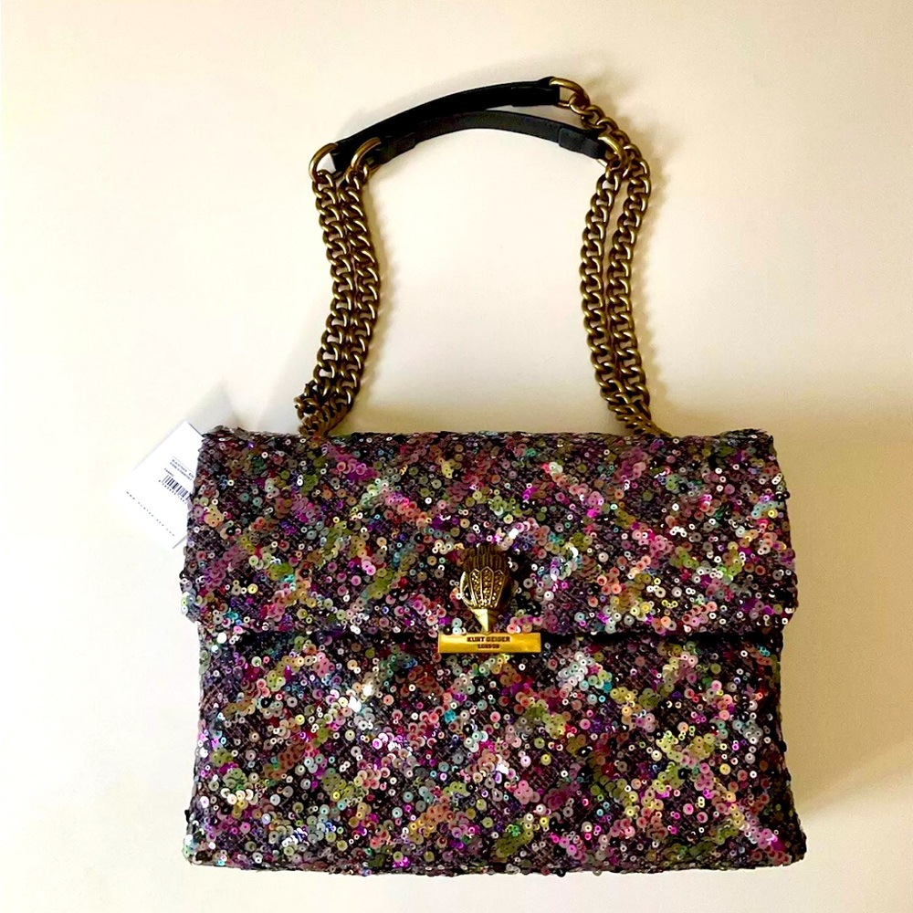 Kurt Geiger Sequin Shoulder Bag - Multicolor